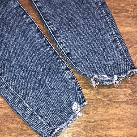 LOFT high waist skinny ankle jeans size 0/25 - Picture 7 of 11